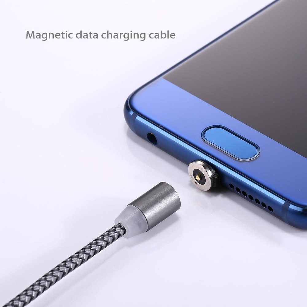 360 Rotating USB C Charging Cable With Magnetic Connector LED Indicator 7