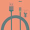 360 Rotating USB C Charging Cable With Magnetic Connector LED Indicator 10