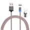 360 Rotating USB C Charging Cable With Magnetic Connector LED Indicator 3
