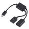 1 To 2 Micro USB OTG Adapter Cable USB Hub For Android Devices 1