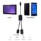 1 To 2 Micro USB OTG Adapter Cable USB Hub For Android Devices 3