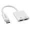 ENKAY USB C Splitter Dual Type C Headphone Charging Adapter 0