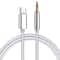 Premium Type C To 35mm Audio Cable Durable Nylon Braided Connector 5