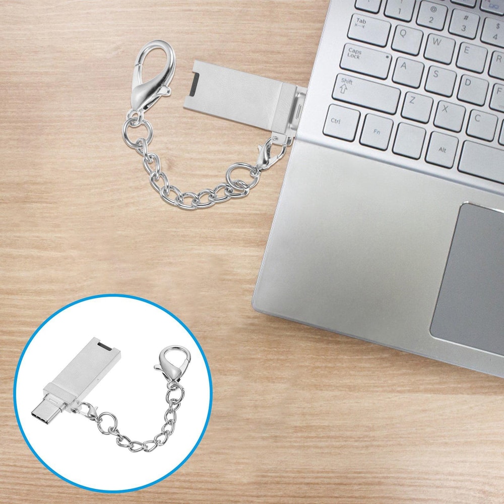 Mini USB C Port Adapter For Fast Data Transfer Portable USB Connector 9