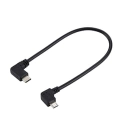 usb c to micro usb elbow adapter cable fast, durable, portable