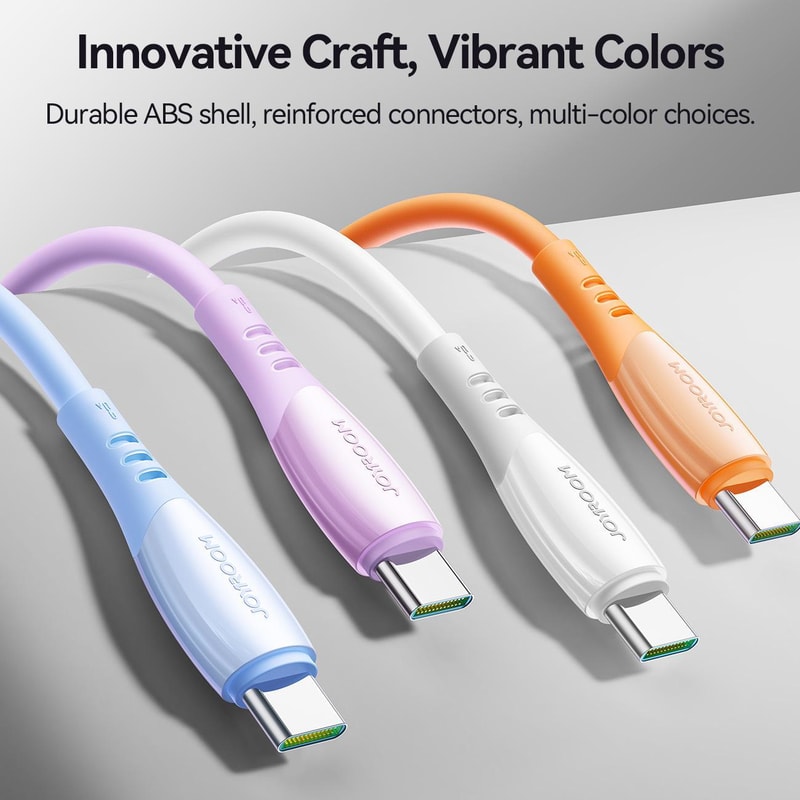 Joyroom Vibrant Series 12m USB C Fast Charging Data Cable 3A Charging Cable 2
