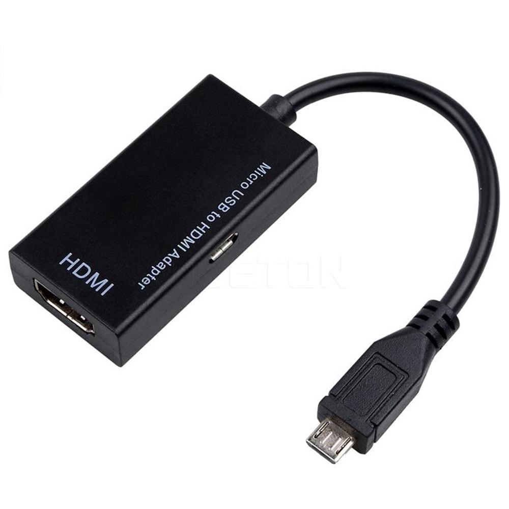 Premium Micro USB to HDMI Adapter Cable for 1080P HD MHL Devices