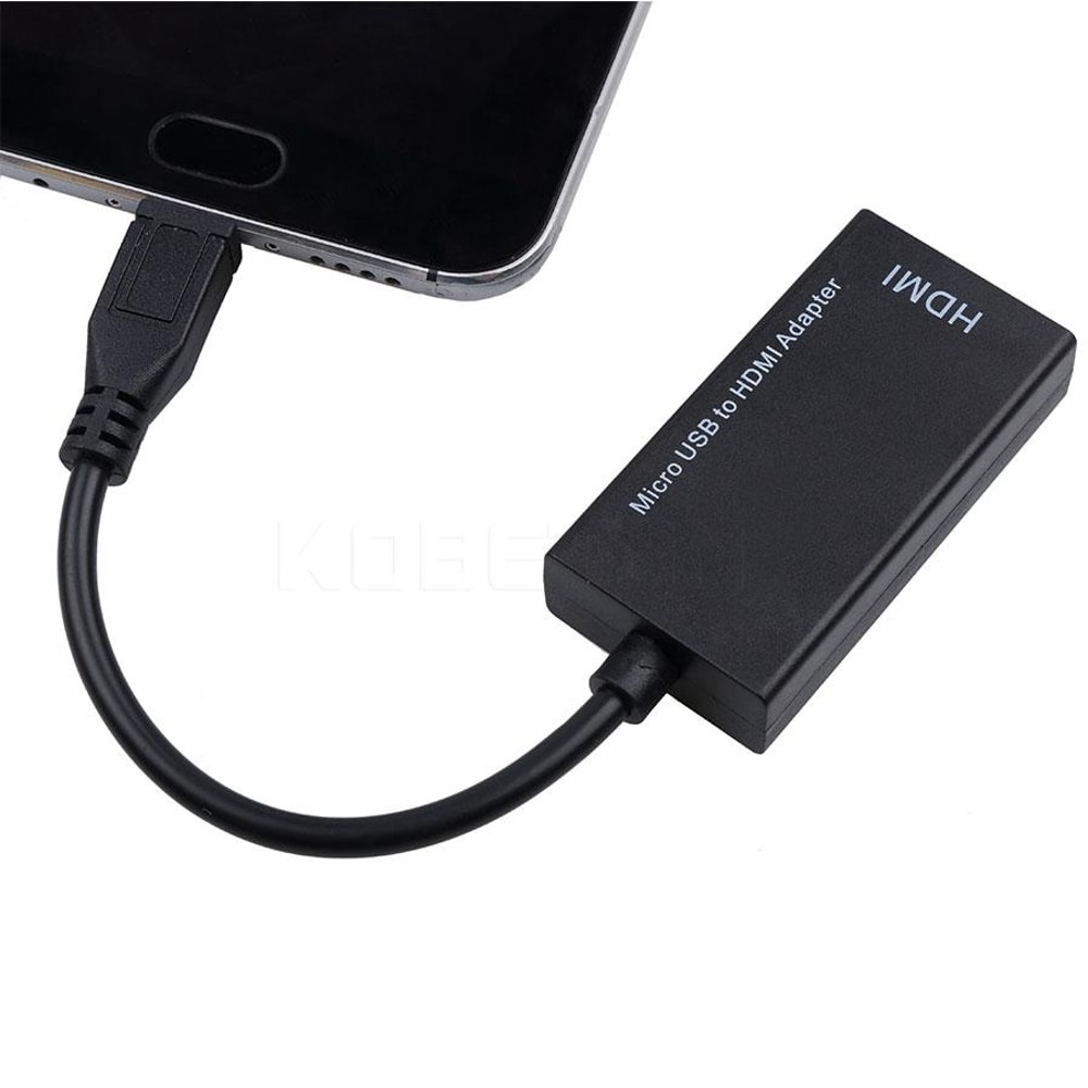 Premium Micro USB to HDMI Adapter Cable for 1080P HD MHL Devices