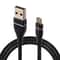 Premium Nylon Braided USB To Micro USB Fast Charging Data Sync Cable 0