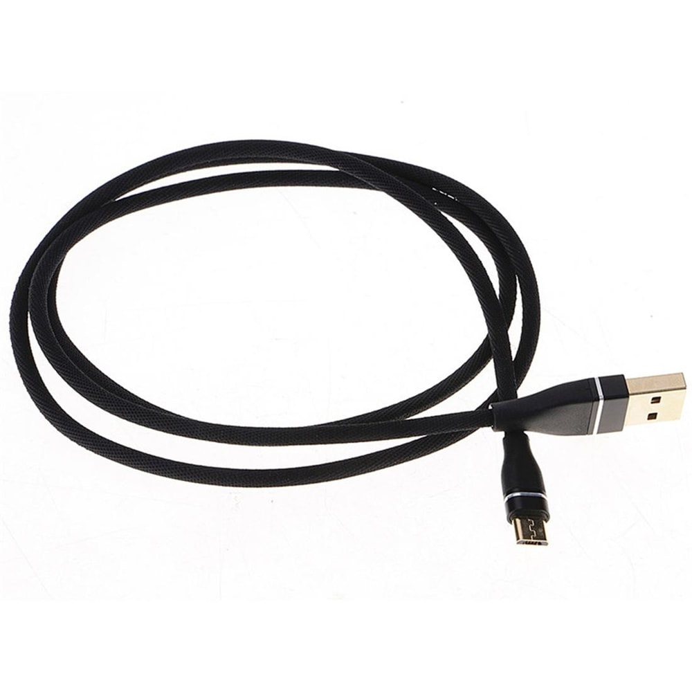 Premium Nylon Braided USB To Micro USB Fast Charging Data Sync Cable 1