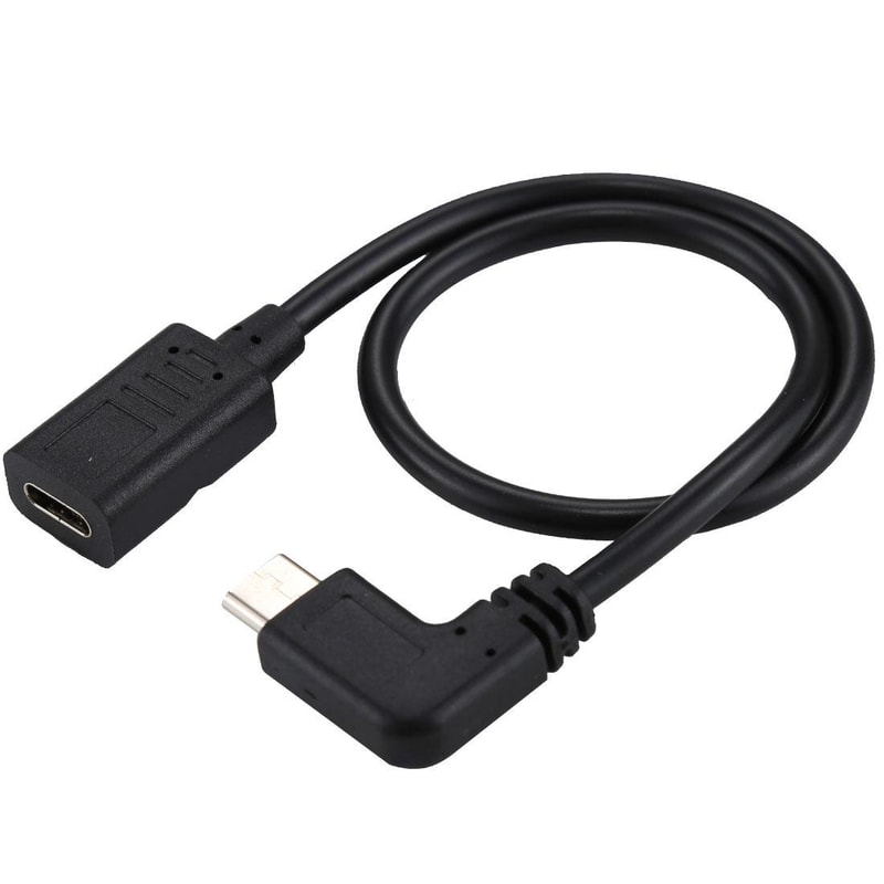 Premium USB C Type C Elbow Adapter Cable