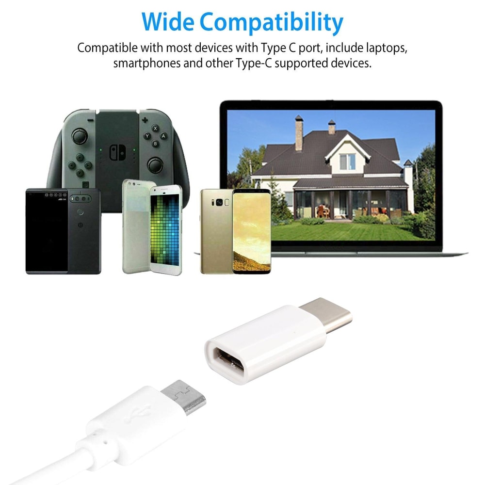 Premium USB C To Micro USB Adapter Type C 31 Converter 3