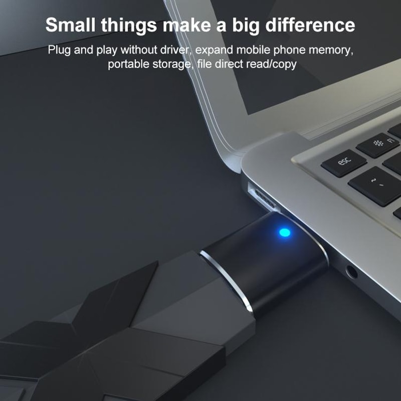 Compact USB C Flash Drive With OTG Support Fast Portable USB Storage 6
