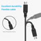 Micro USB Female to USB C Y Cable Adapter for Fast Charging Devices