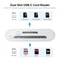 ENKAY USB C Card Reader Adapter Fast USB C to SD TF Memory Transfer