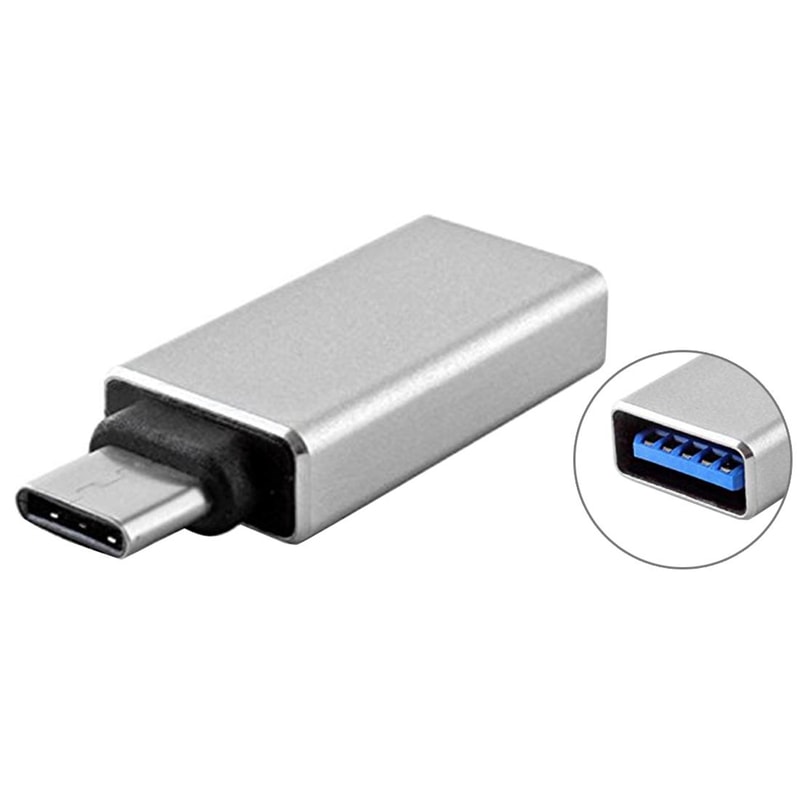 USB To USB C Converter Adapter USB 31 Compact Data Charging 3