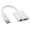 USB C To 35mm HiFi Audio Charging Adapter Cable 0