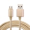 2m Braided Charger Cable Durable Woven Micro USB Data Power Lead 0