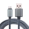 2m Braided Charger Cable Durable Woven Micro USB Data Power Lead 4