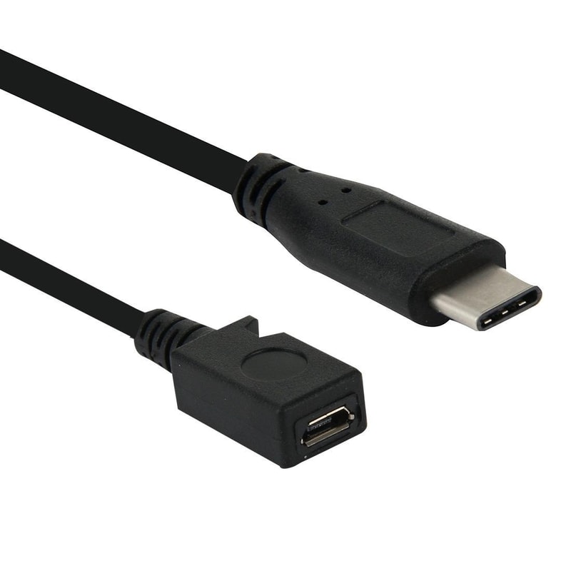 Compact USB C To Micro USB Adapter Cable 30 Fast Data Charging 1