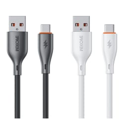 wk wdc 67a 1m usb type c fast charging cable 66w pvc