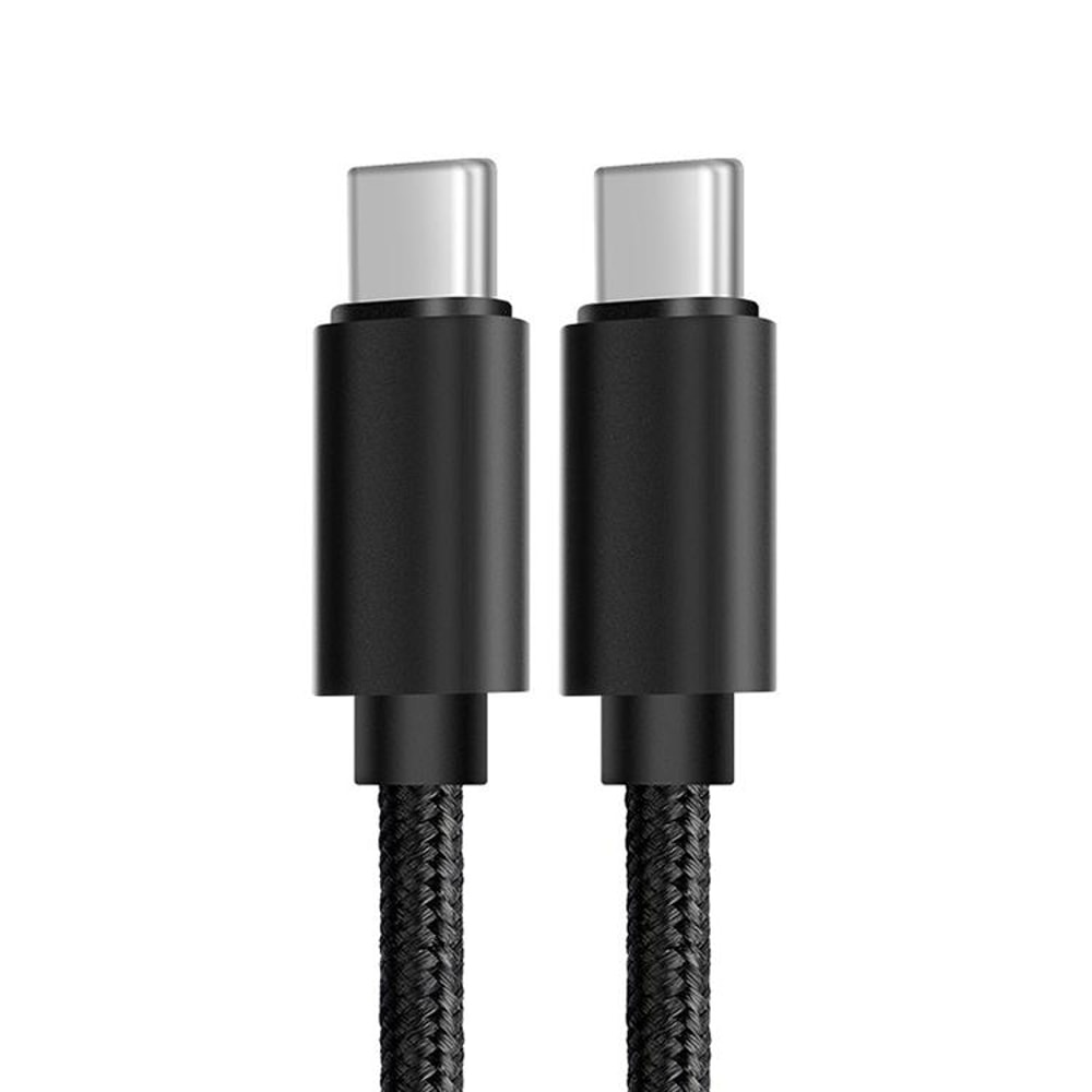 Premium 60W PD USB C To USB C Braided Fast Charging Cable 6