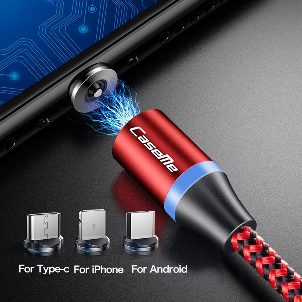 CaseMe Portable Magnetic USB To Micro USB Charging Head 2