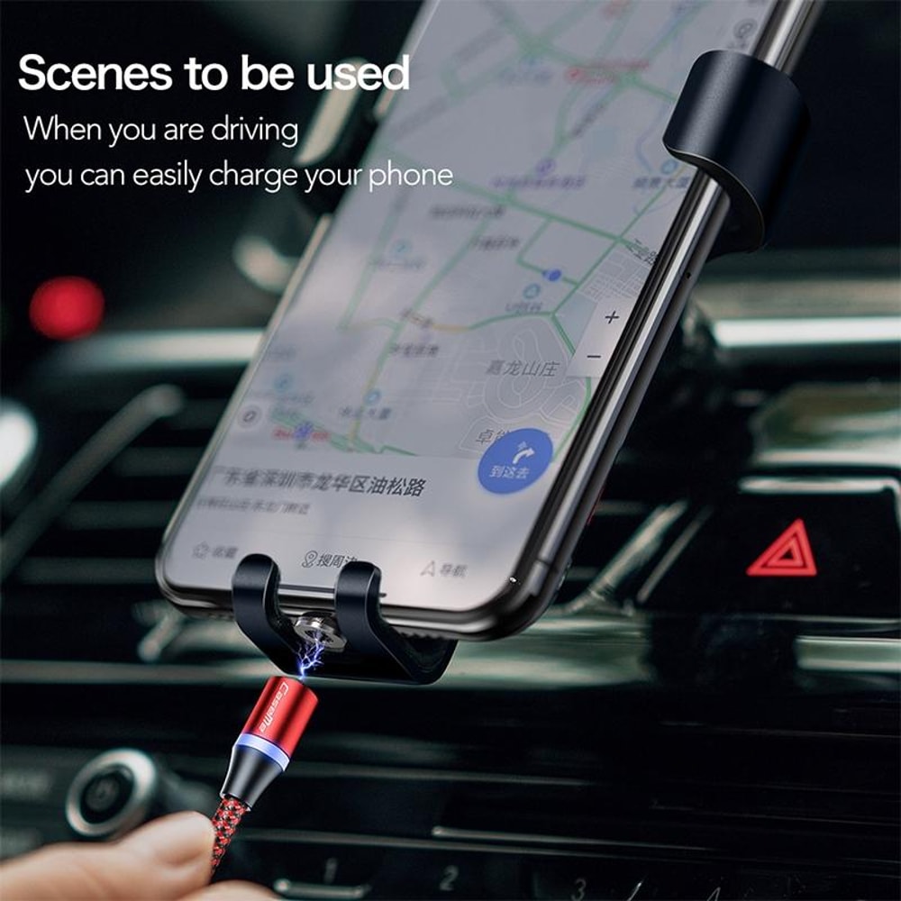 CaseMe Portable Magnetic USB To Micro USB Charging Head 3