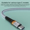 Premium Braided USB C 5A Fast Charging Cable Durable Type C Charging Lead 2