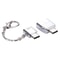Micro USB & USB 2.0 to USB C Adapter Durable Metal Connector