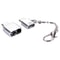 Micro USB & USB 2.0 to USB C Adapter Durable Metal Connector