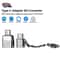 Micro USB & USB 2.0 to USB C Adapter Durable Metal Connector