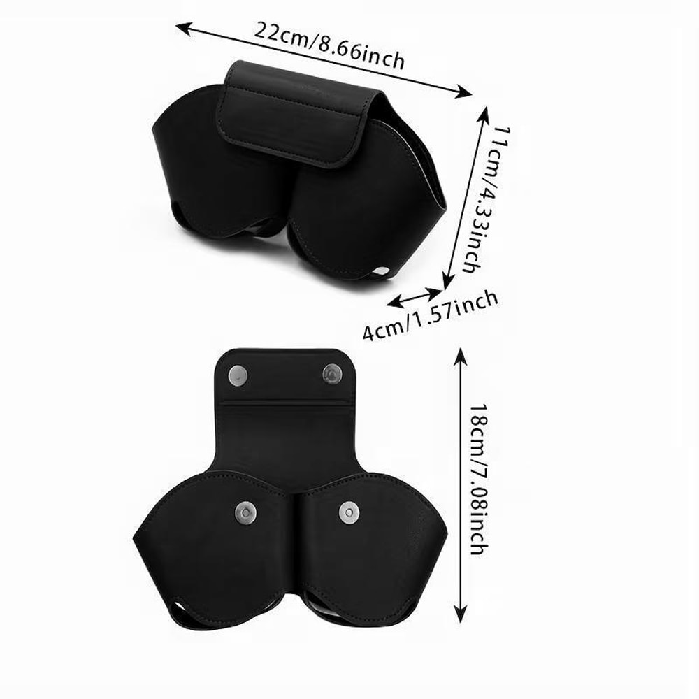 AirPods Max Protective Cover With Magnetic Buckle In Vegan Leather 4