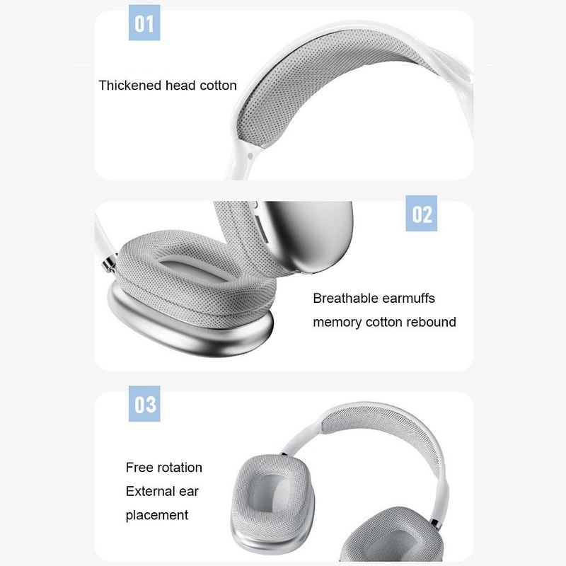 Bluetooth 53 Noise Cancelling Gaming Headphones With Deep Bass Stereo Sound 15