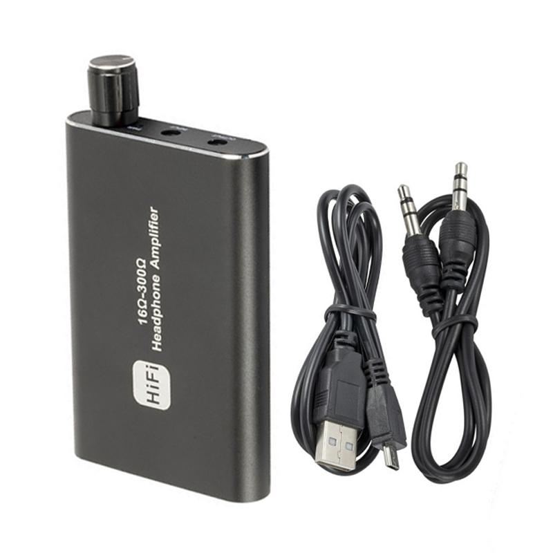 Portable Bass Boost Headphone Amplifier For HiFi Audio Gaming Headsets 6