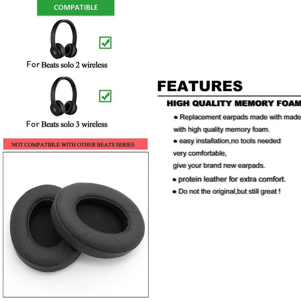 Beats Studio 20 Replacement Ear Pads Soft Sponge Headphone Cushions 2