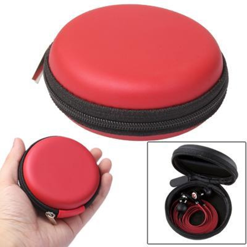 Portable Headphone Carrying Case For Earbuds Earphones With Protective Hard Shell 3