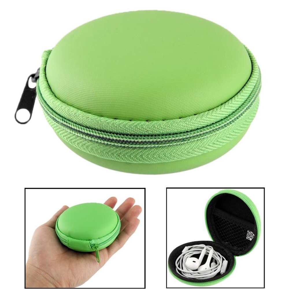 Portable Headphone Carrying Case For Earbuds Earphones With Protective Hard Shell 6