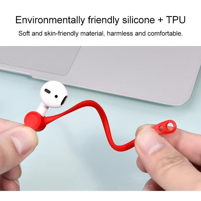 AirPods Anti Loss Silicone Neck Strap Wireless Headphones Lanyard For Secure Everyday Wear 1