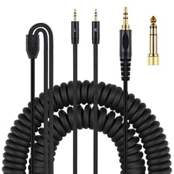 hifi ofc headphone cable for hifiman he400i he560 he1000 with 3.5mm & 6.35mm adapter