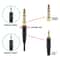 HIFI OFC Headphone Cable for HIFIMAN HE400i HE560 HE1000 with 3.5mm & 6.35mm Adapter