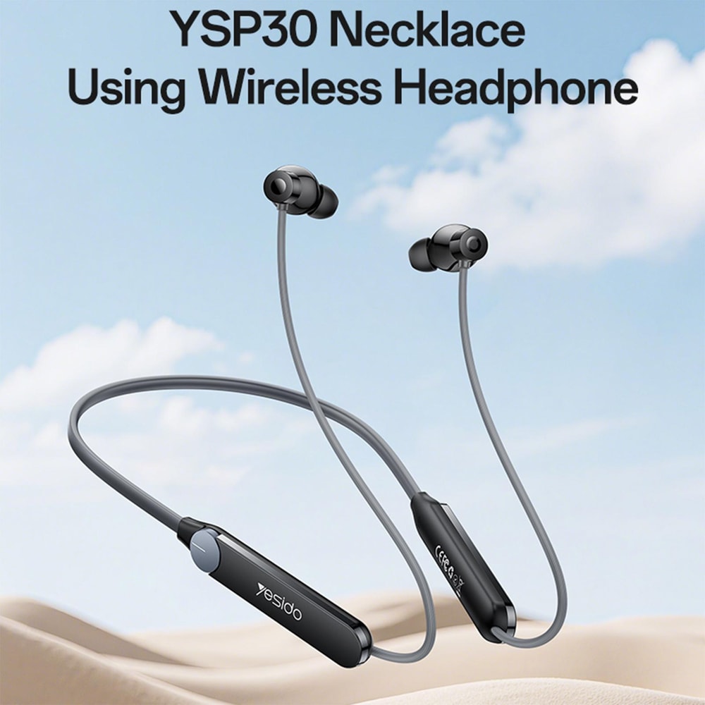 Yesido YSP30 Bluetooth 5.4 Neckband Wireless Earbuds with 35H Playtime