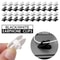Rotating Headphone Cable Clip Set For Earphones Clothing Mount Holders 3