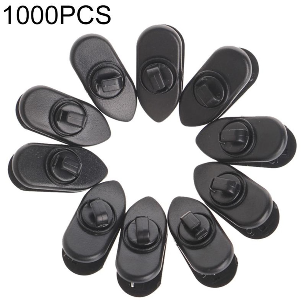 Rotating Headphone Cable Clip Set For Earphones Clothing Mount Holders 4