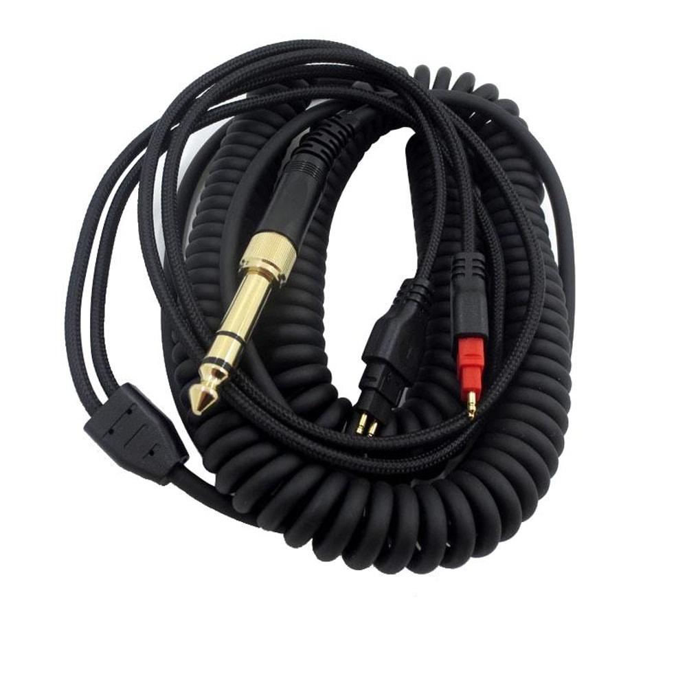 Premium Sennheiser HD650 Replacement Cable for HD600 HD660S HD580 with 3.5mm & 6.35mm Adapter