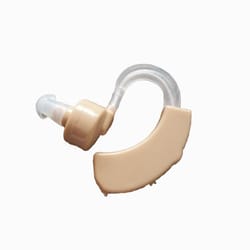 cleartone mini hearing aid ear hook amplifier for seniors with noise reduction