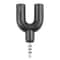 35mm Headphone Splitter Headset Mic Adapter Audio Splitter Cable 35mm Audio Adapter Headphone Mic S 6