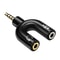 35mm Headphone Splitter Headset Mic Adapter Audio Splitter Cable 35mm Audio Adapter Headphone Mic S 3