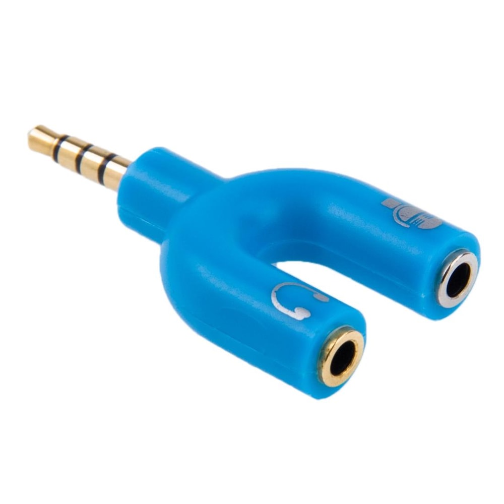 35mm Headphone Splitter Headset Mic Adapter Audio Splitter Cable 35mm Audio Adapter Headphone Mic S 10