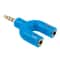 35mm Headphone Splitter Headset Mic Adapter Audio Splitter Cable 35mm Audio Adapter Headphone Mic S 10
